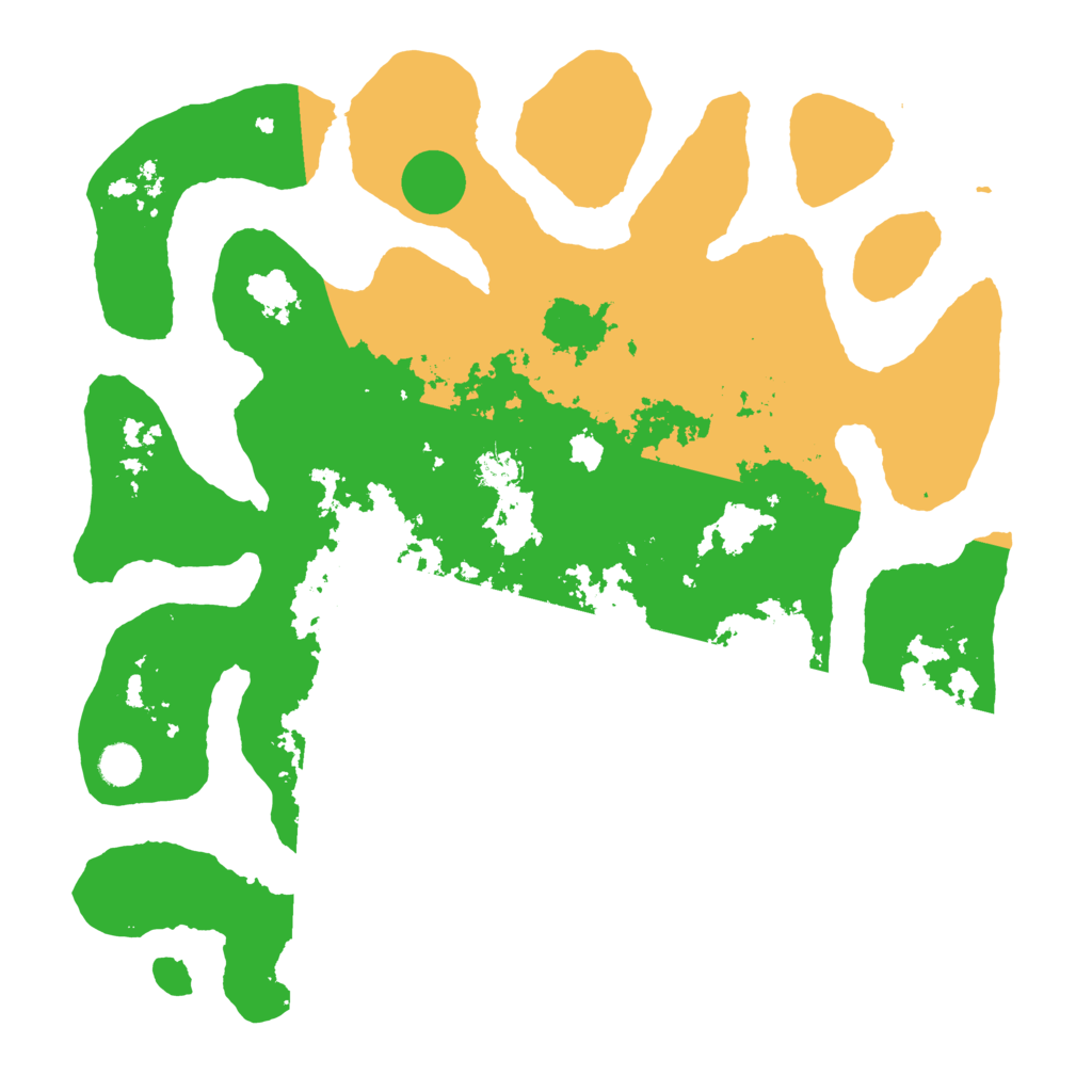 Biome Rust Map: Barren, Size: 4500, Seed: 1437955