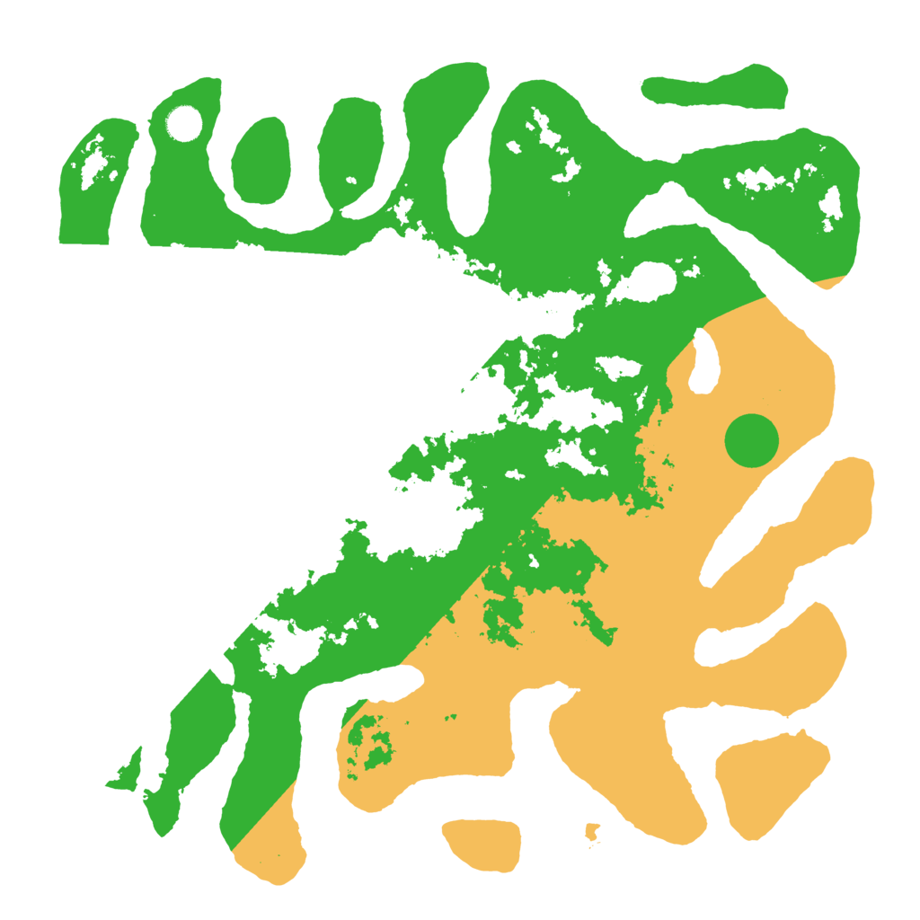 Biome Rust Map: Barren, Size: 4500, Seed: 5383939