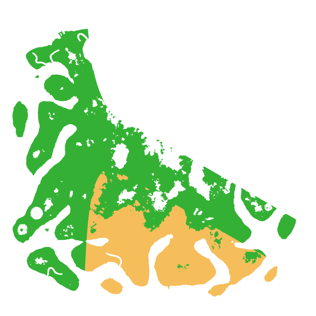 Biome Rust Map: Procedural Map, Size: 4500, Seed: 6126441
