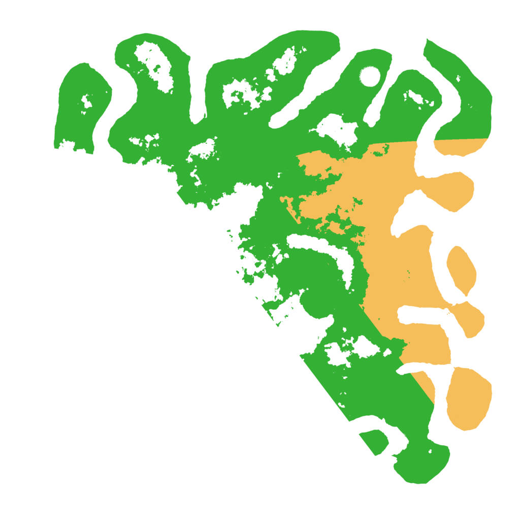 Biome Rust Map: Barren, Size: 4500, Seed: 3036195