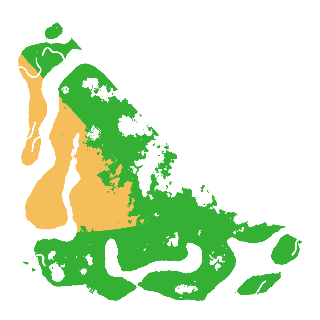 Biome Rust Map: Procedural Map, Size: 4500, Seed: 3379269