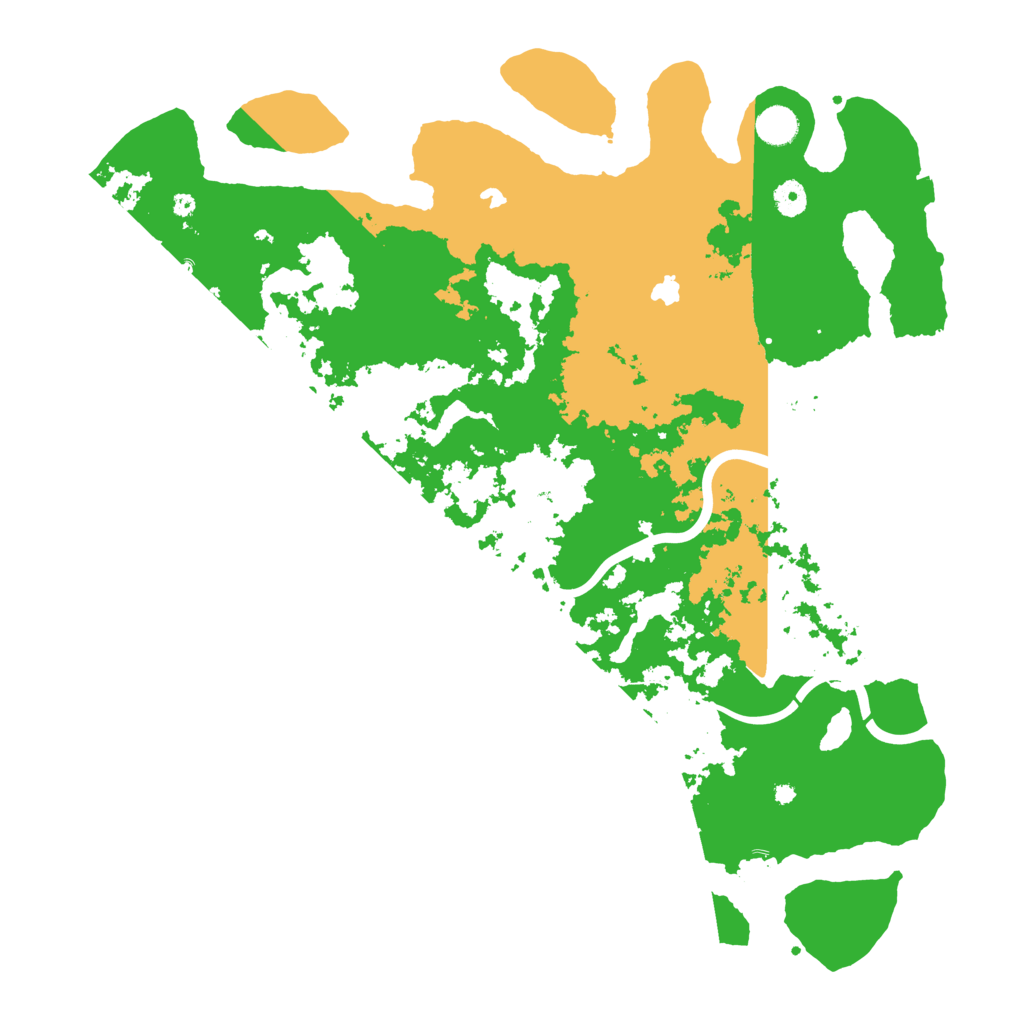 Biome Rust Map: Procedural Map, Size: 4500, Seed: 2473726