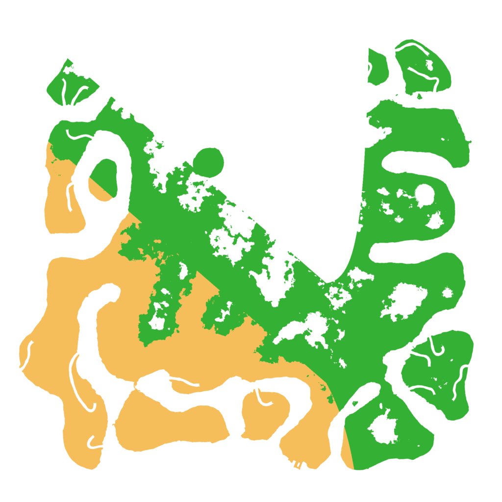 Biome Rust Map: Procedural Map, Size: 4500, Seed: 4807928