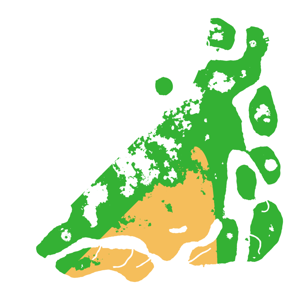 Biome Rust Map: Procedural Map, Size: 4500, Seed: 4876422