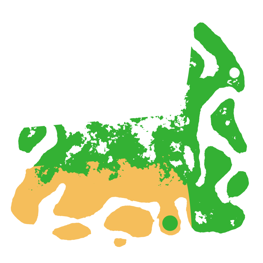 Biome Rust Map: Barren, Size: 4500, Seed: 83542