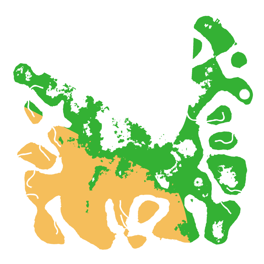 Biome Rust Map: Procedural Map, Size: 4500, Seed: 4335801