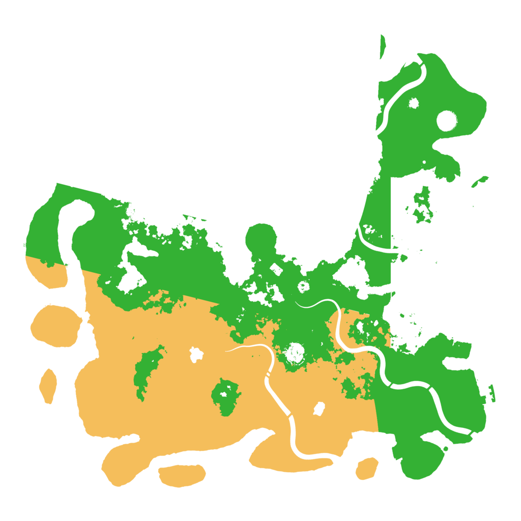 Biome Rust Map: Procedural Map, Size: 4500, Seed: 6407333