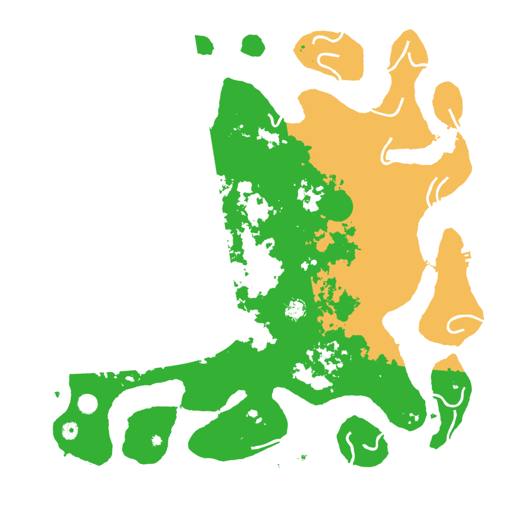 Biome Rust Map: Procedural Map, Size: 4500, Seed: 4205866