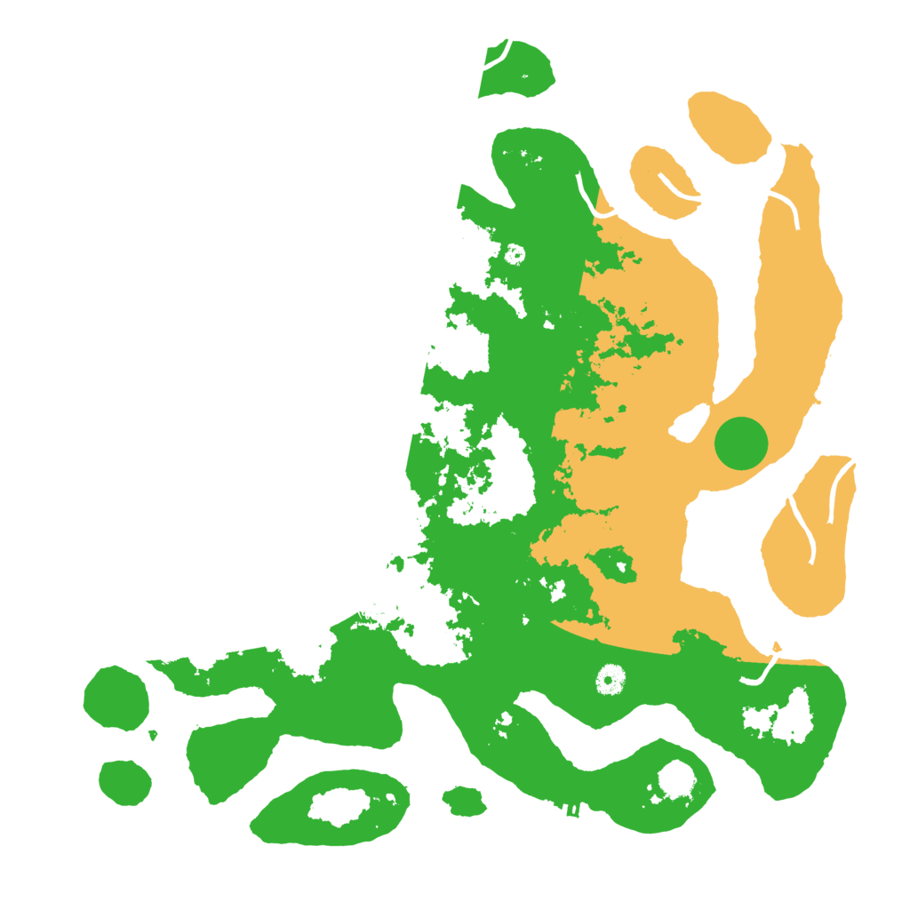 Biome Rust Map: Procedural Map, Size: 4500, Seed: 6338807