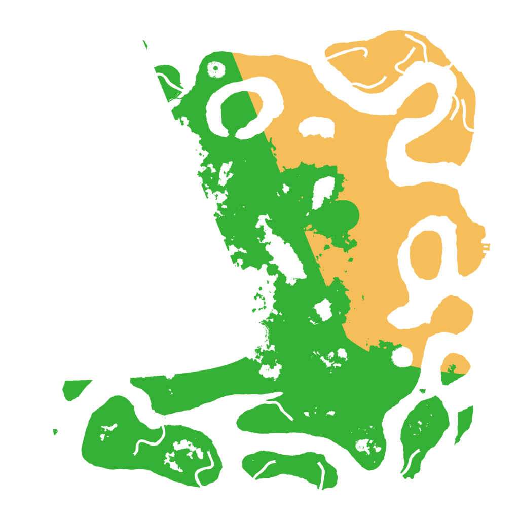 Biome Rust Map: Procedural Map, Size: 4500, Seed: 1839618