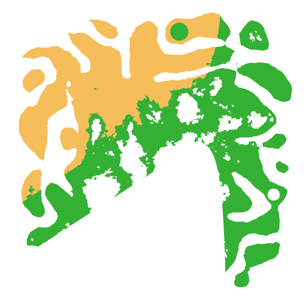 Biome Rust Map: Barren, Size: 4500, Seed: 5710715