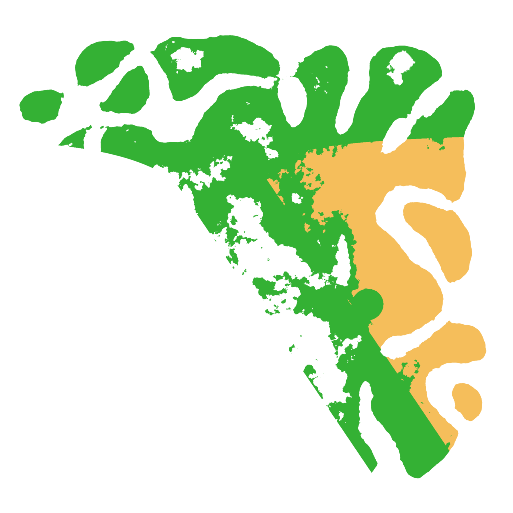 Biome Rust Map: Barren, Size: 4500, Seed: 3031768