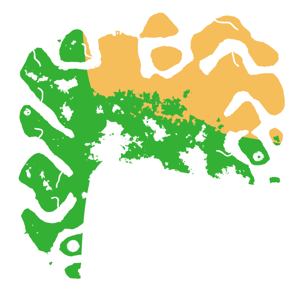 Biome Rust Map: Procedural Map, Size: 4500, Seed: 229713