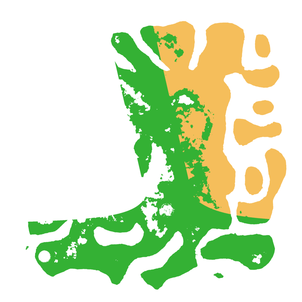 Biome Rust Map: Barren, Size: 4500, Seed: 2753793