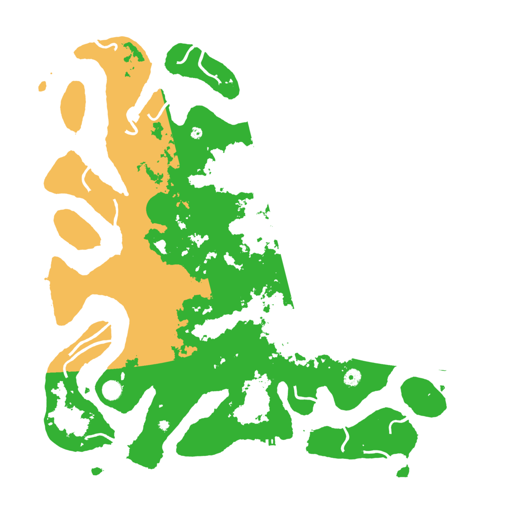 Biome Rust Map: Procedural Map, Size: 4500, Seed: 891240