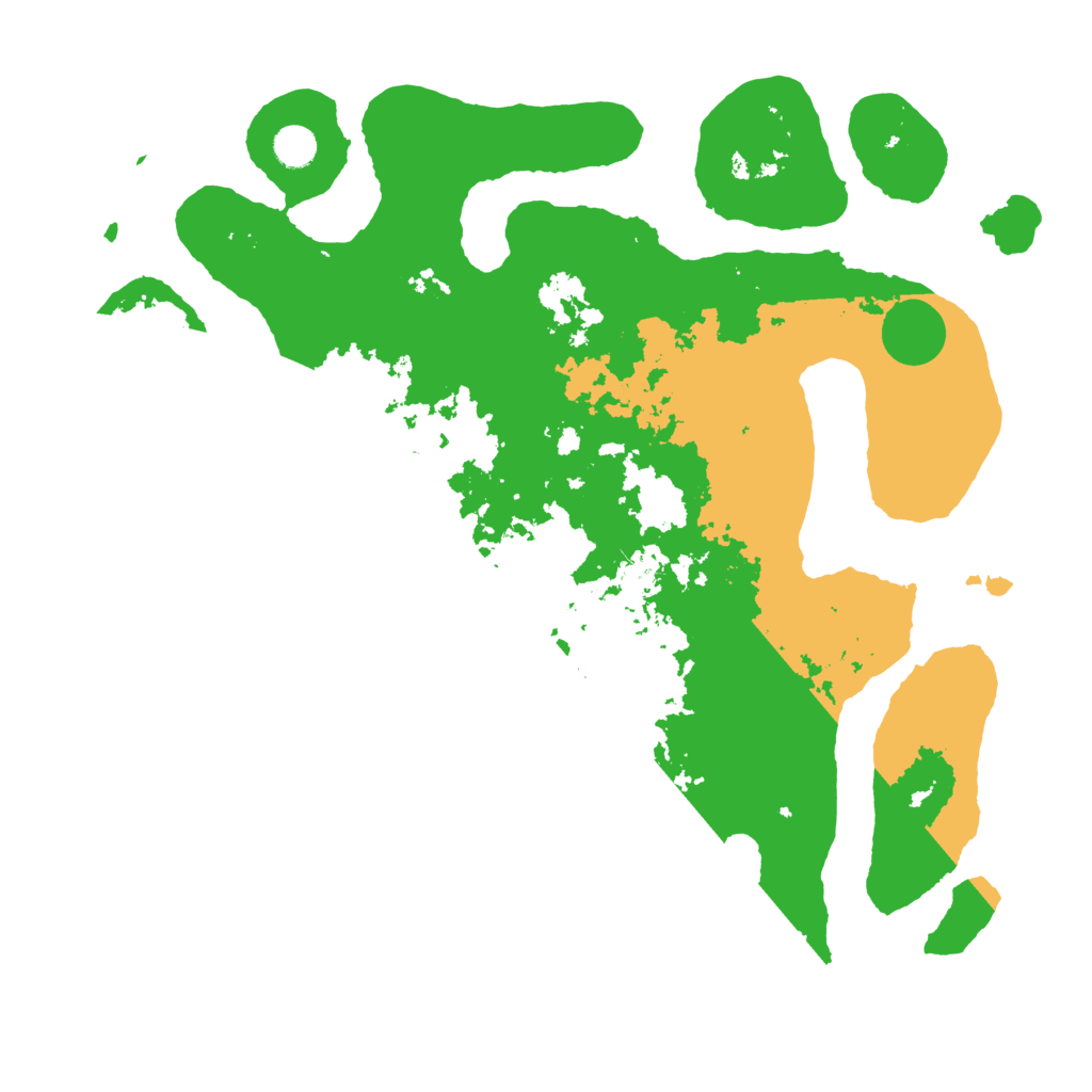 Biome Rust Map: Barren, Size: 4500, Seed: 2340698