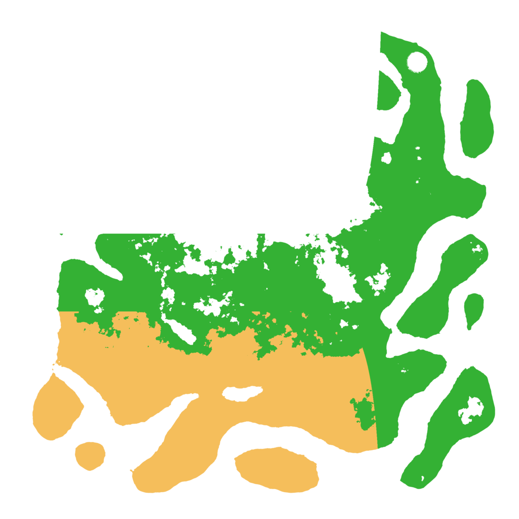 Biome Rust Map: Barren, Size: 4500, Seed: 6397104