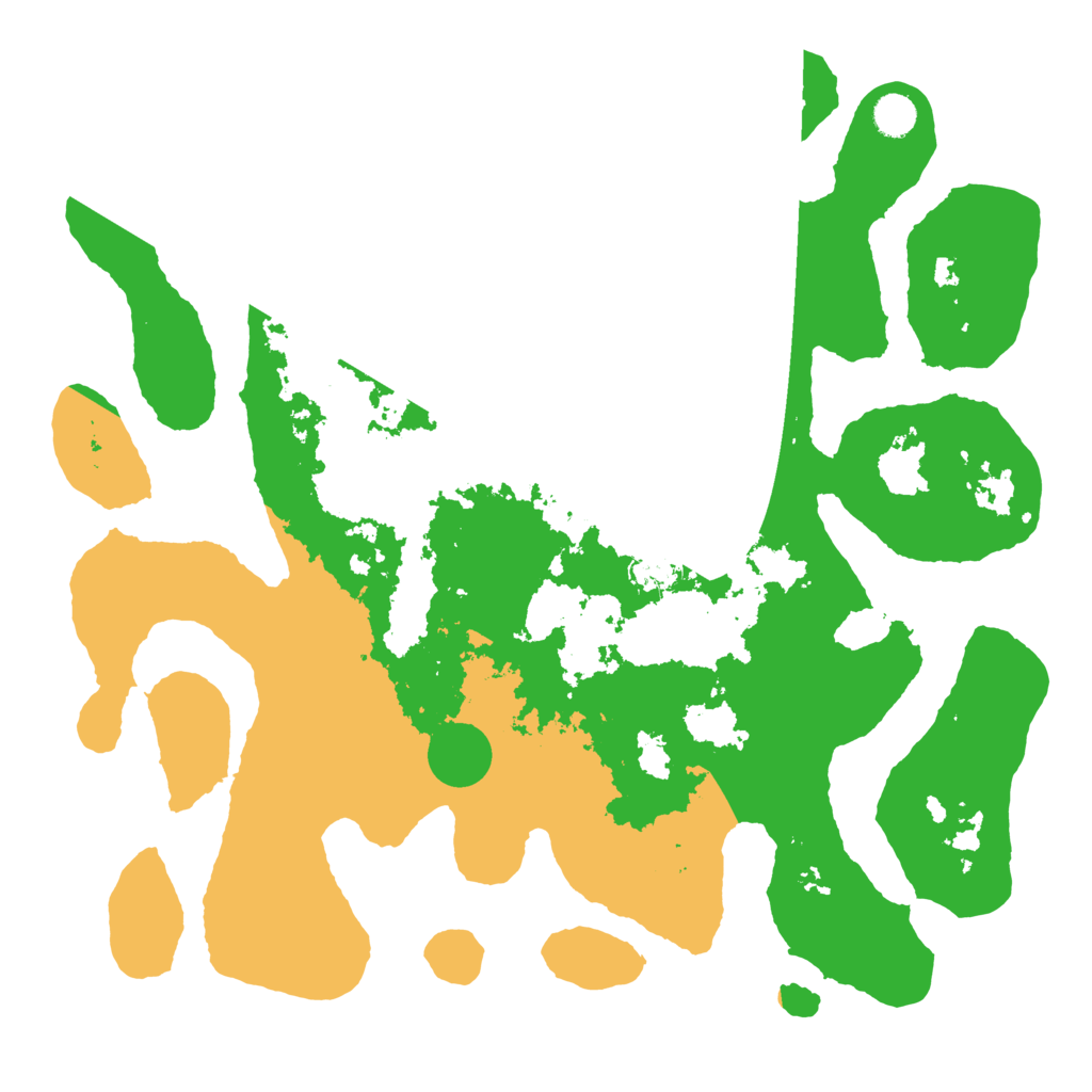 Biome Rust Map: Barren, Size: 4500, Seed: 6203643