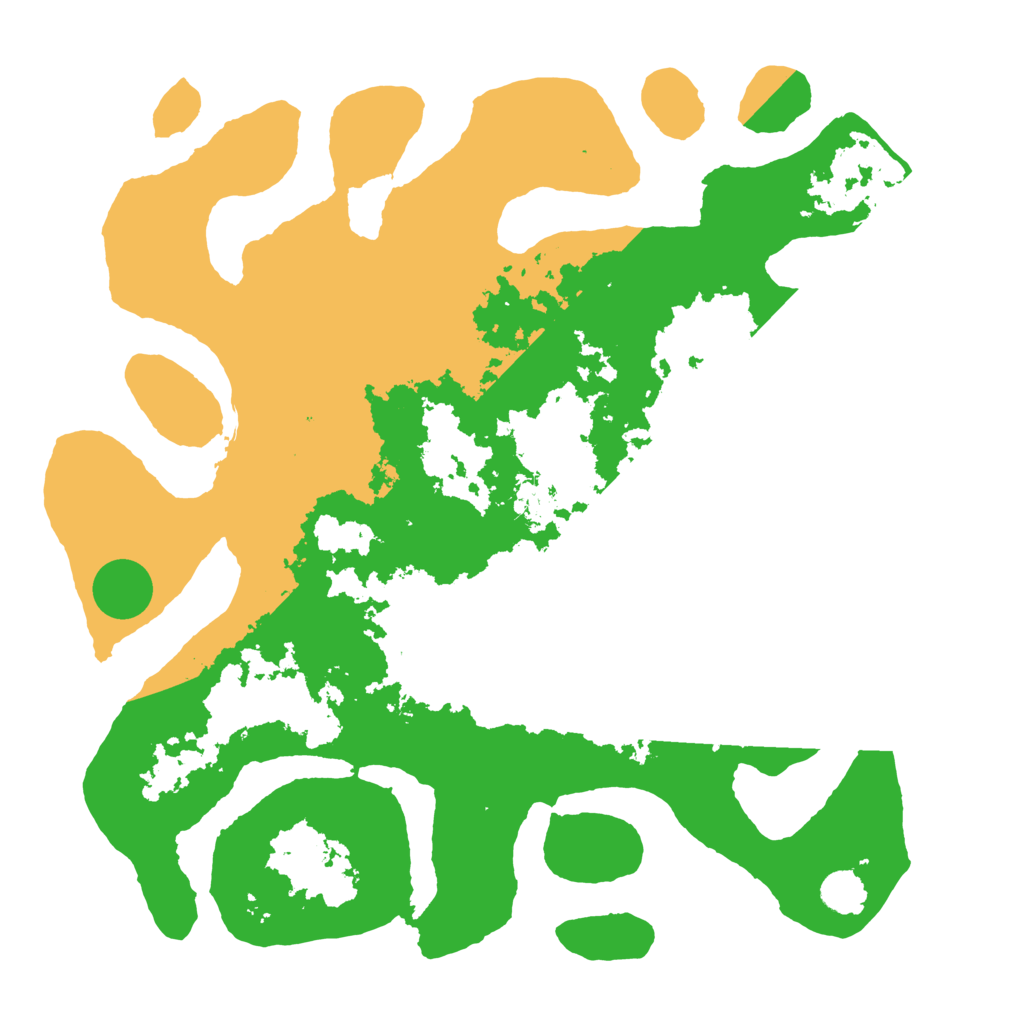 Biome Rust Map: Barren, Size: 4500, Seed: 4693910