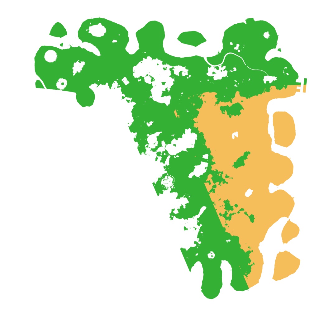 Biome Rust Map: Procedural Map, Size: 4500, Seed: 3093660