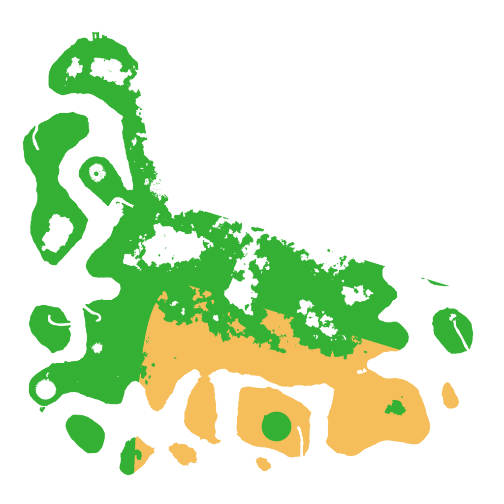 Biome Rust Map: Procedural Map, Size: 4500, Seed: 5455398