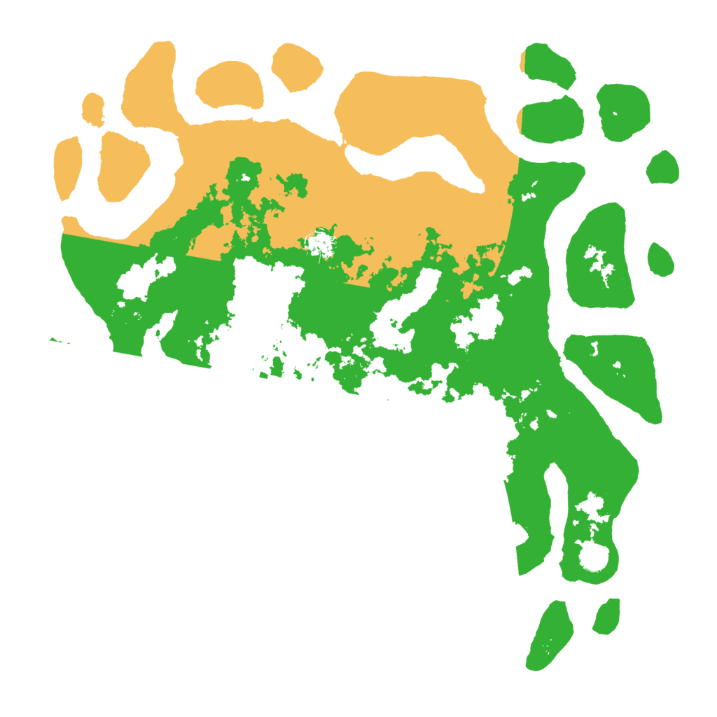 Biome Rust Map: Barren, Size: 4500, Seed: 4655970