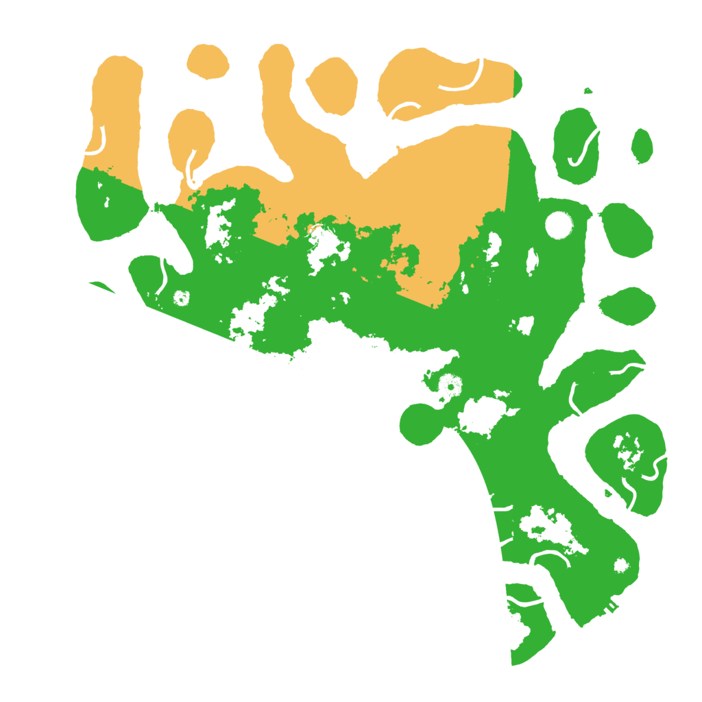 Biome Rust Map: Procedural Map, Size: 4500, Seed: 2039948