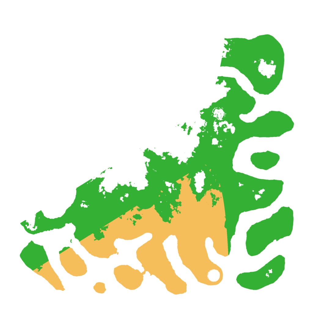 Biome Rust Map: Barren, Size: 4500, Seed: 2376758