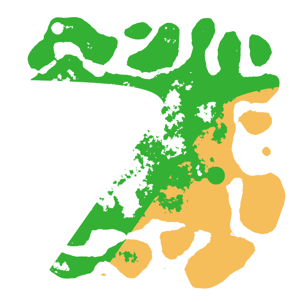 Biome Rust Map: Barren, Size: 4500, Seed: 1076174