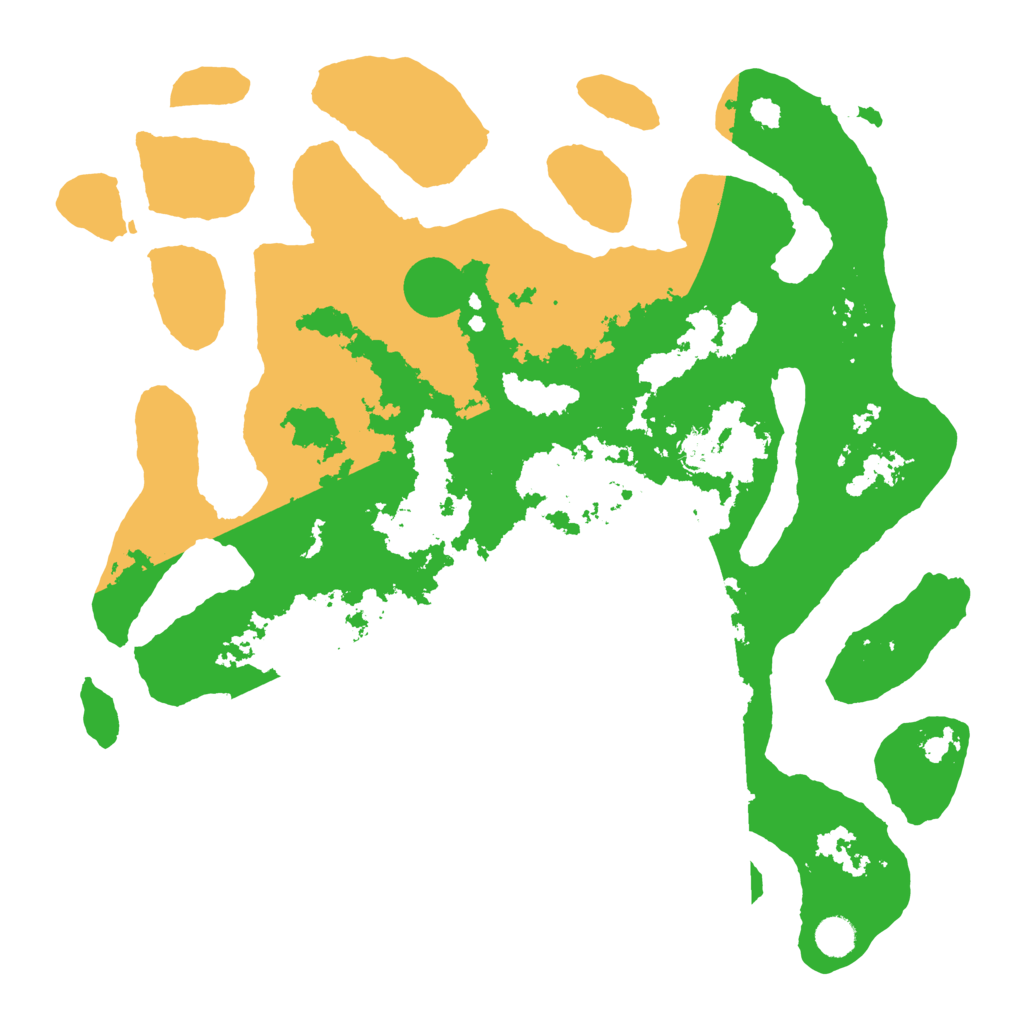 Biome Rust Map: Barren, Size: 4500, Seed: 5050362