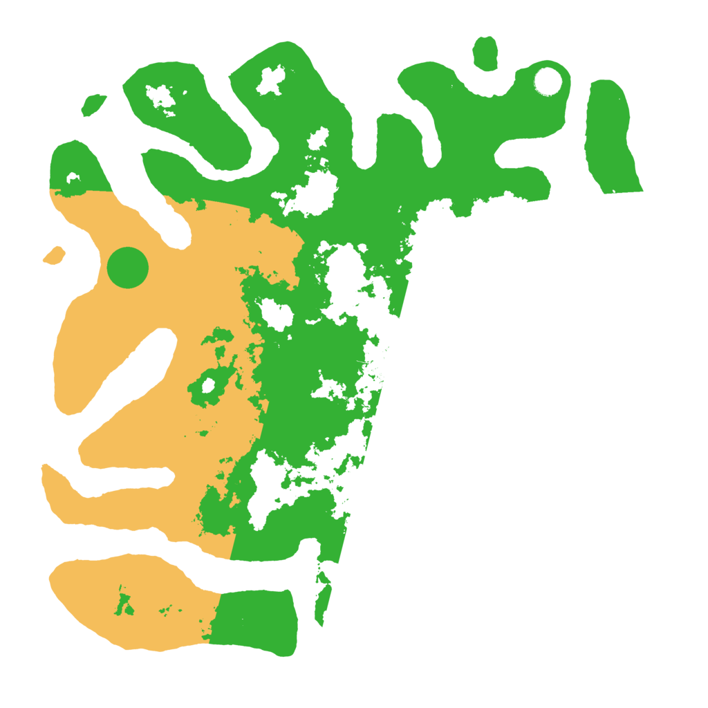 Biome Rust Map: Barren, Size: 4500, Seed: 5074248