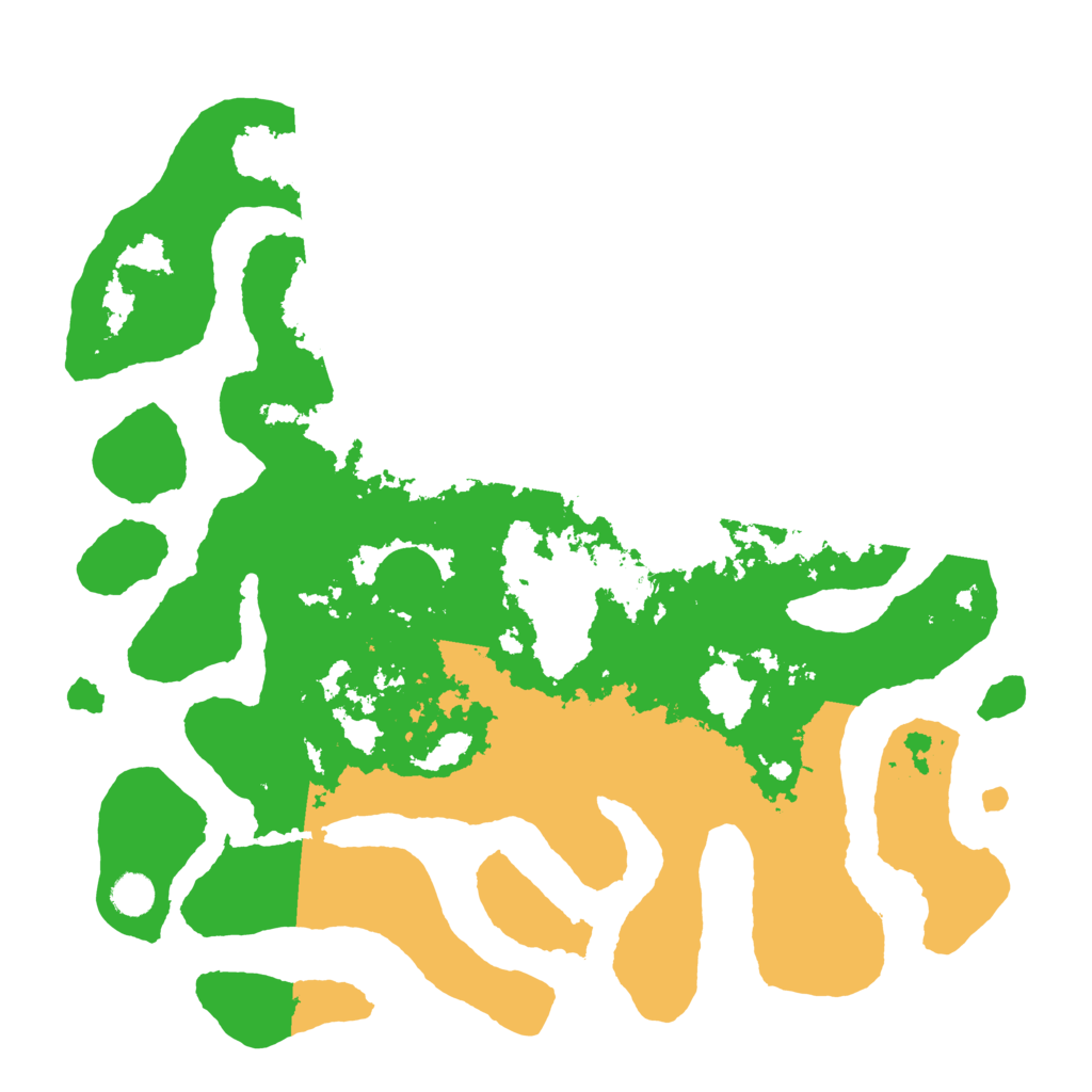 Biome Rust Map: Barren, Size: 4500, Seed: 2300522