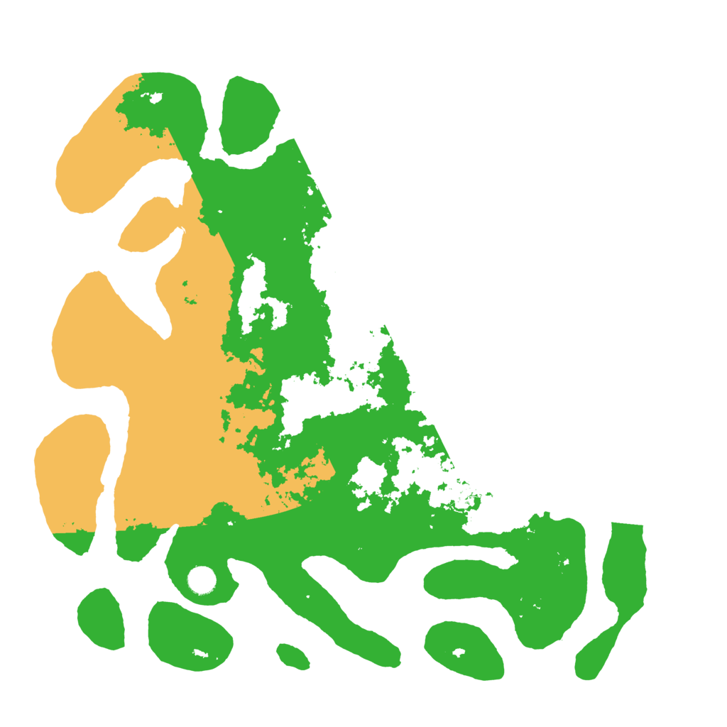 Biome Rust Map: Barren, Size: 4500, Seed: 534843