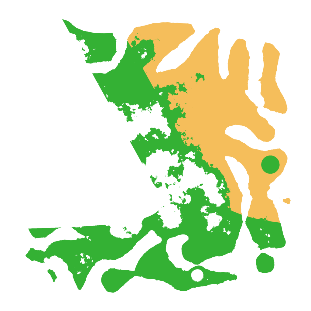 Biome Rust Map: Barren, Size: 4500, Seed: 2358292