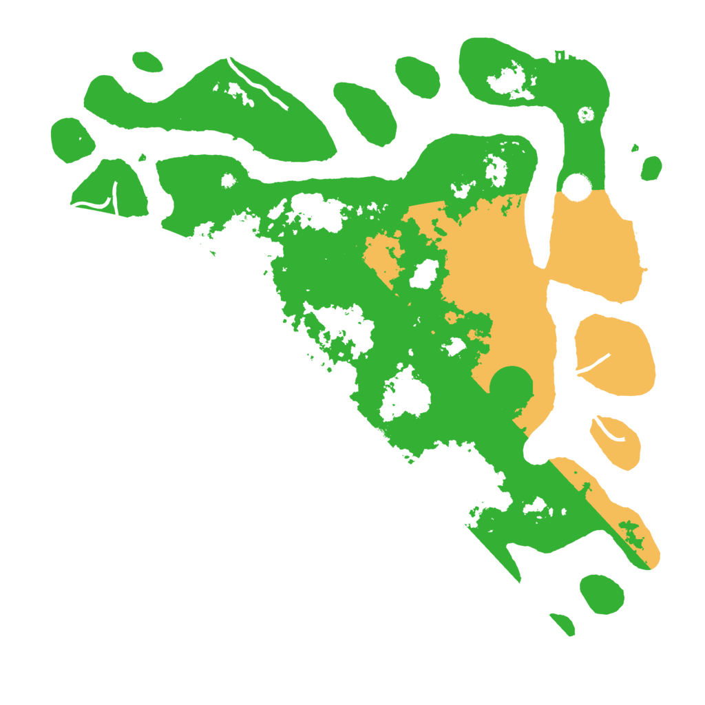 Biome Rust Map: Procedural Map, Size: 4500, Seed: 3777930