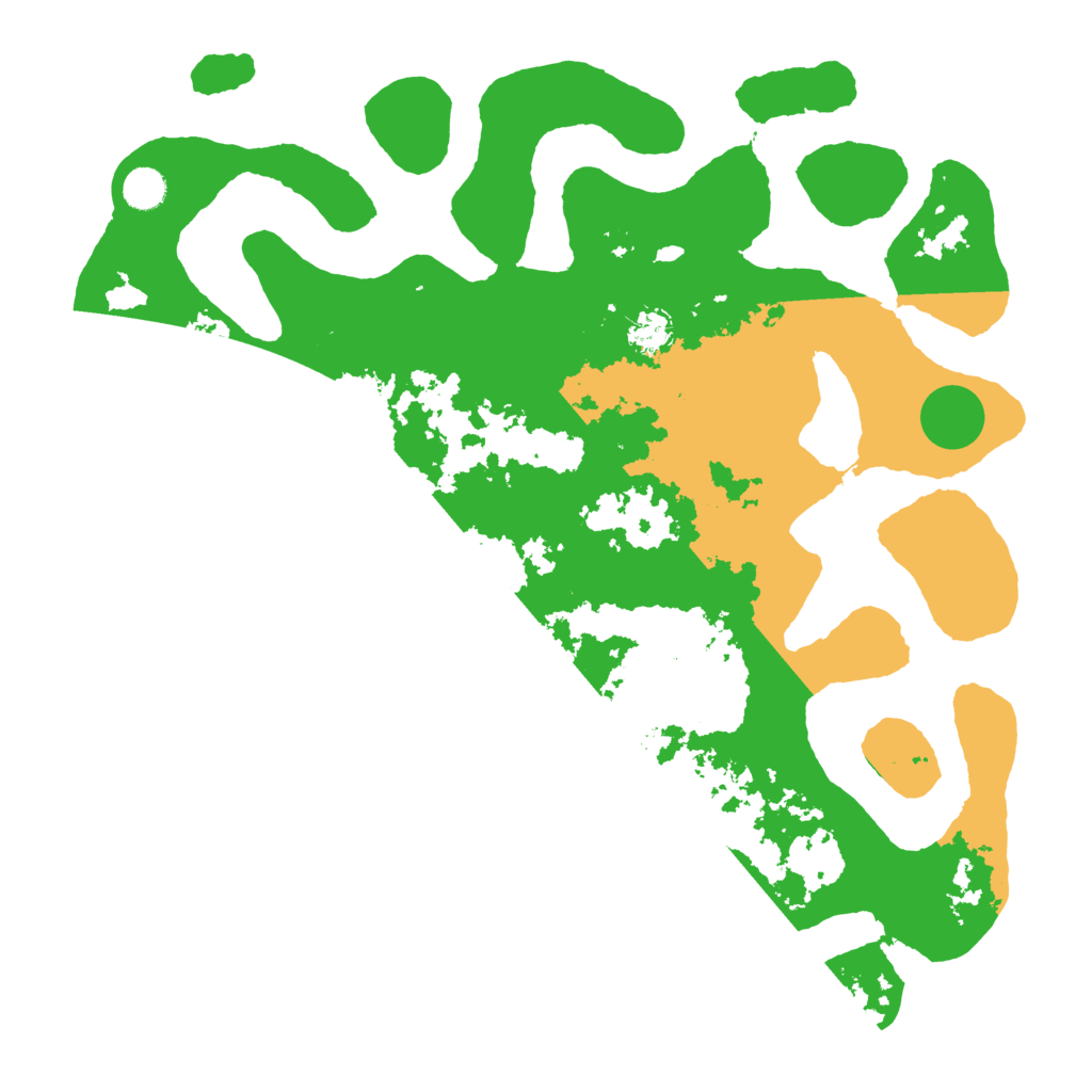 Biome Rust Map: Barren, Size: 4500, Seed: 1499009