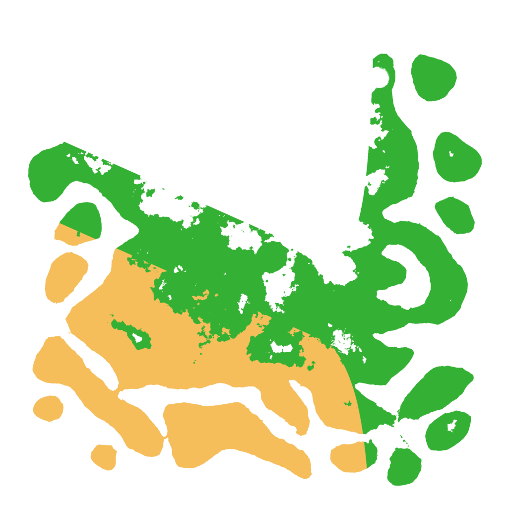 Biome Rust Map: Barren, Size: 4500, Seed: 2248881