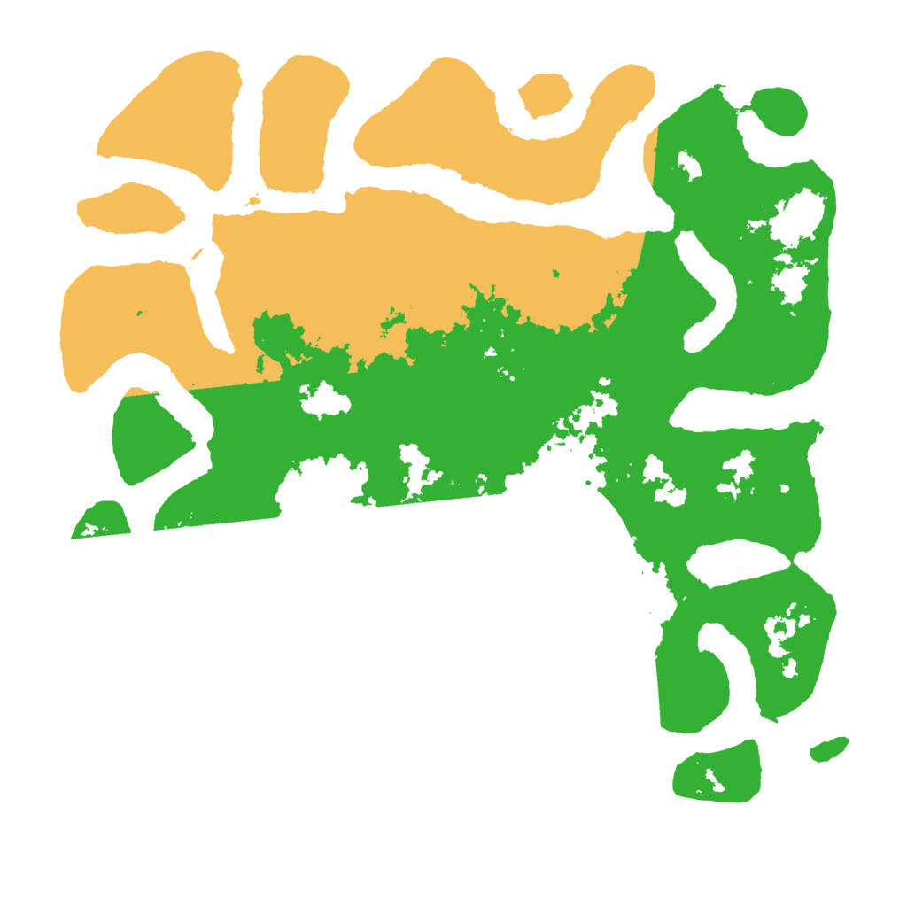 Biome Rust Map: Barren, Size: 4500, Seed: 1607939