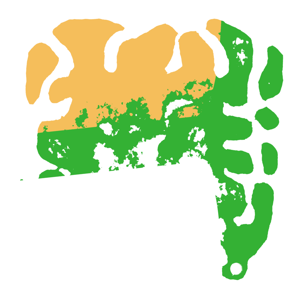 Biome Rust Map: Barren, Size: 4500, Seed: 4830979