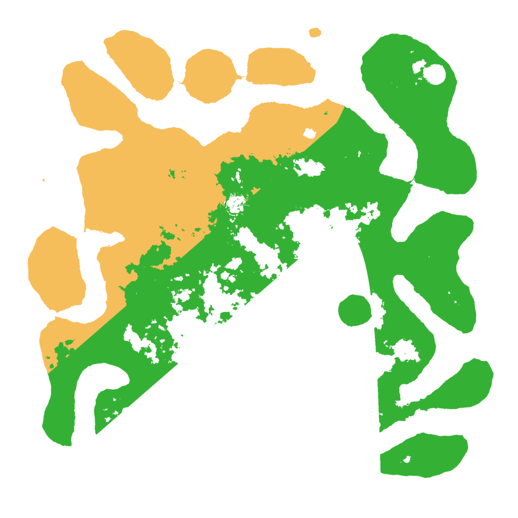 Biome Rust Map: Barren, Size: 4500, Seed: 5729109