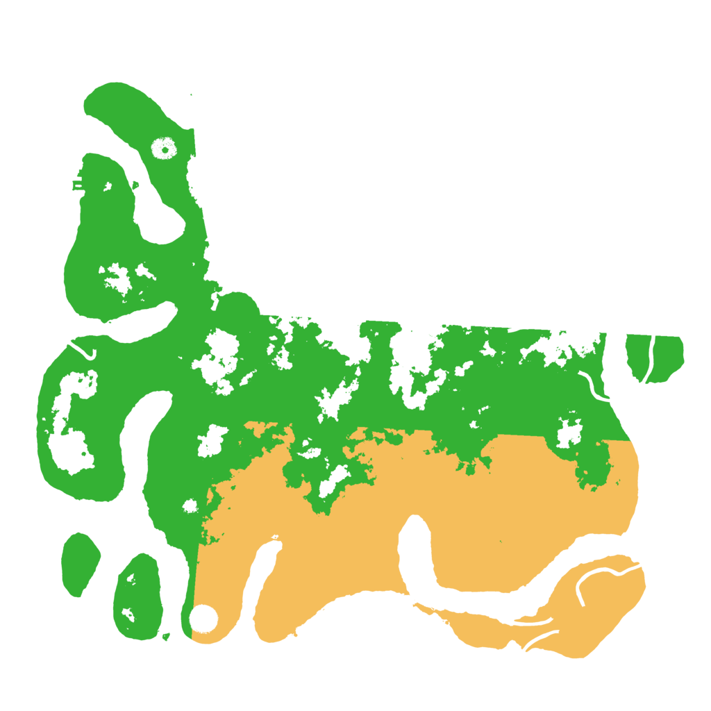 Biome Rust Map: Procedural Map, Size: 4500, Seed: 4733283