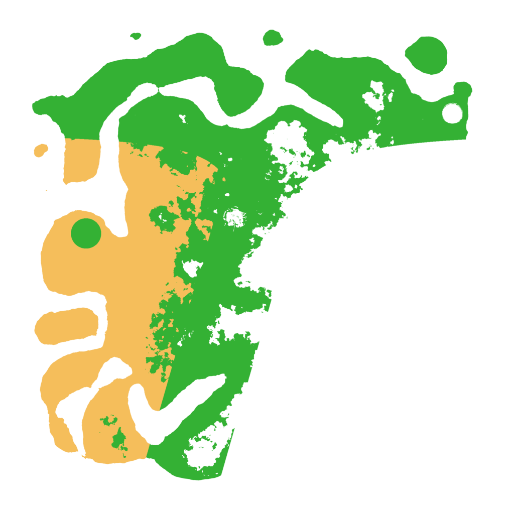 Biome Rust Map: Barren, Size: 4500, Seed: 6249959