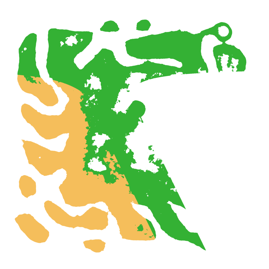 Biome Rust Map: Barren, Size: 4500, Seed: 6279407