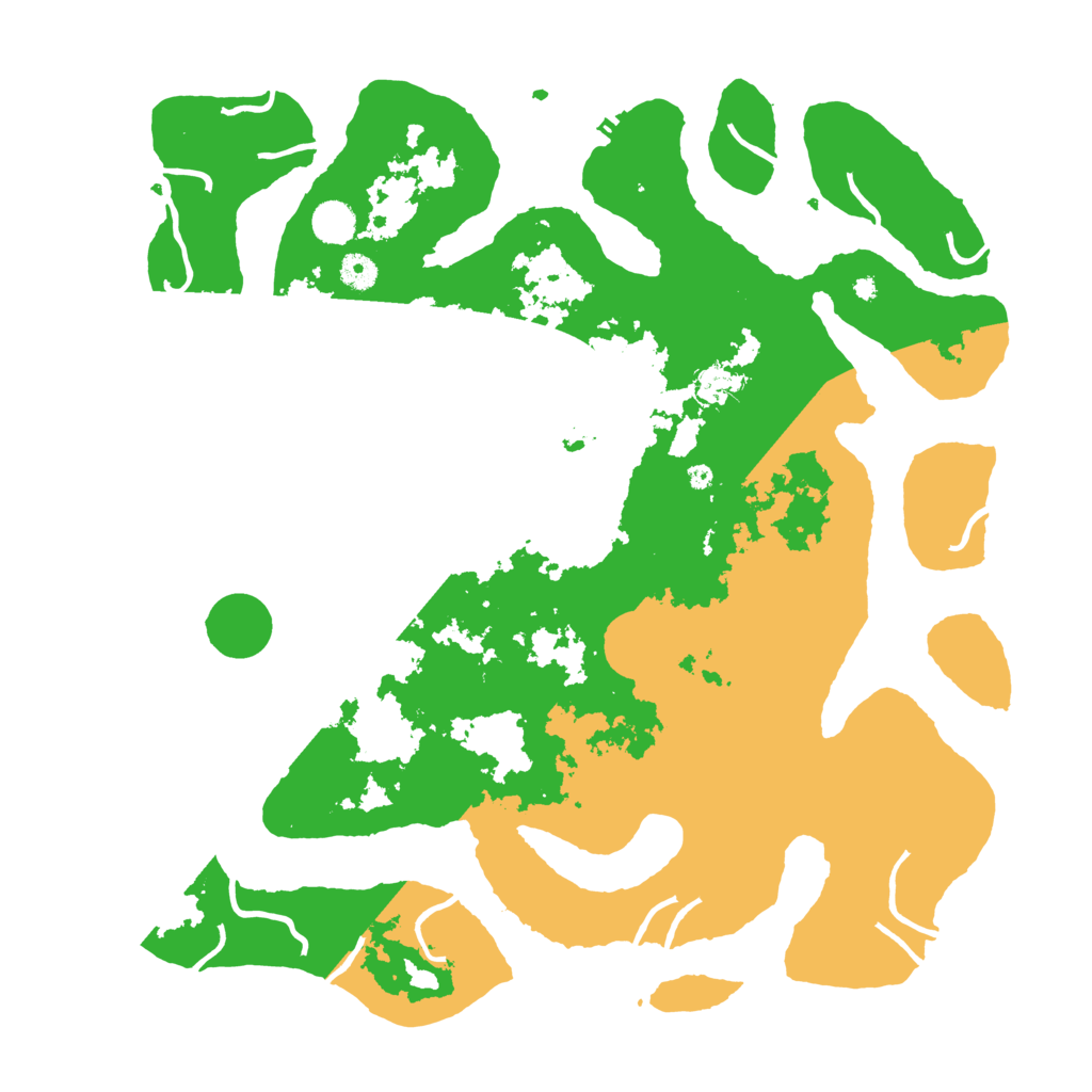 Biome Rust Map: Procedural Map, Size: 4500, Seed: 3094740