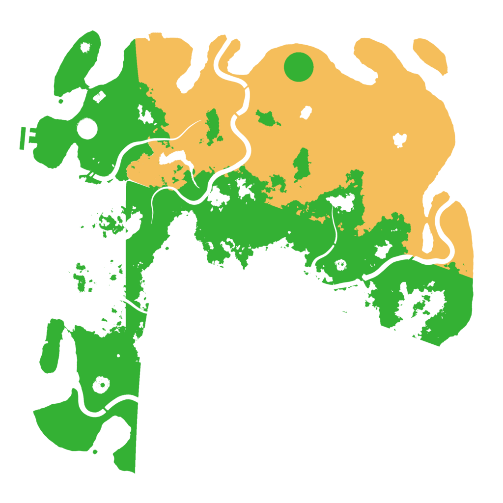 Biome Rust Map: Procedural Map, Size: 4500, Seed: 5923046