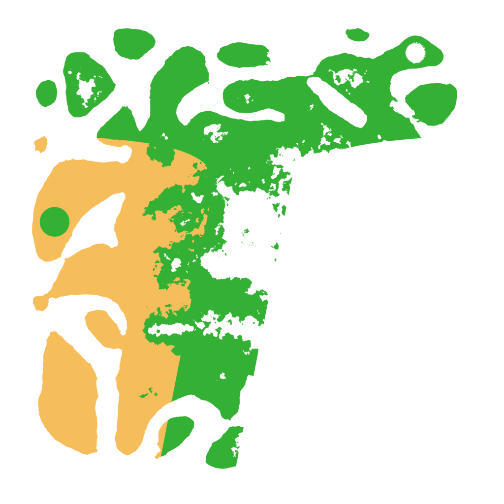 Biome Rust Map: Barren, Size: 4500, Seed: 1781116