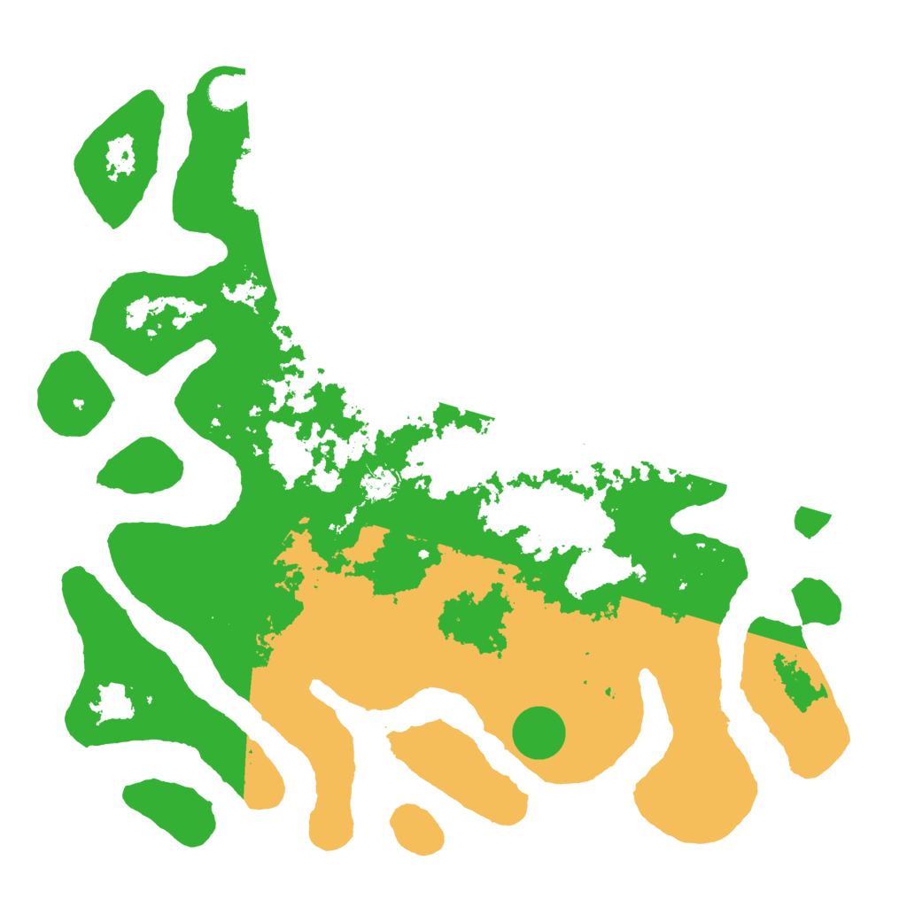 Biome Rust Map: Barren, Size: 4500, Seed: 146820