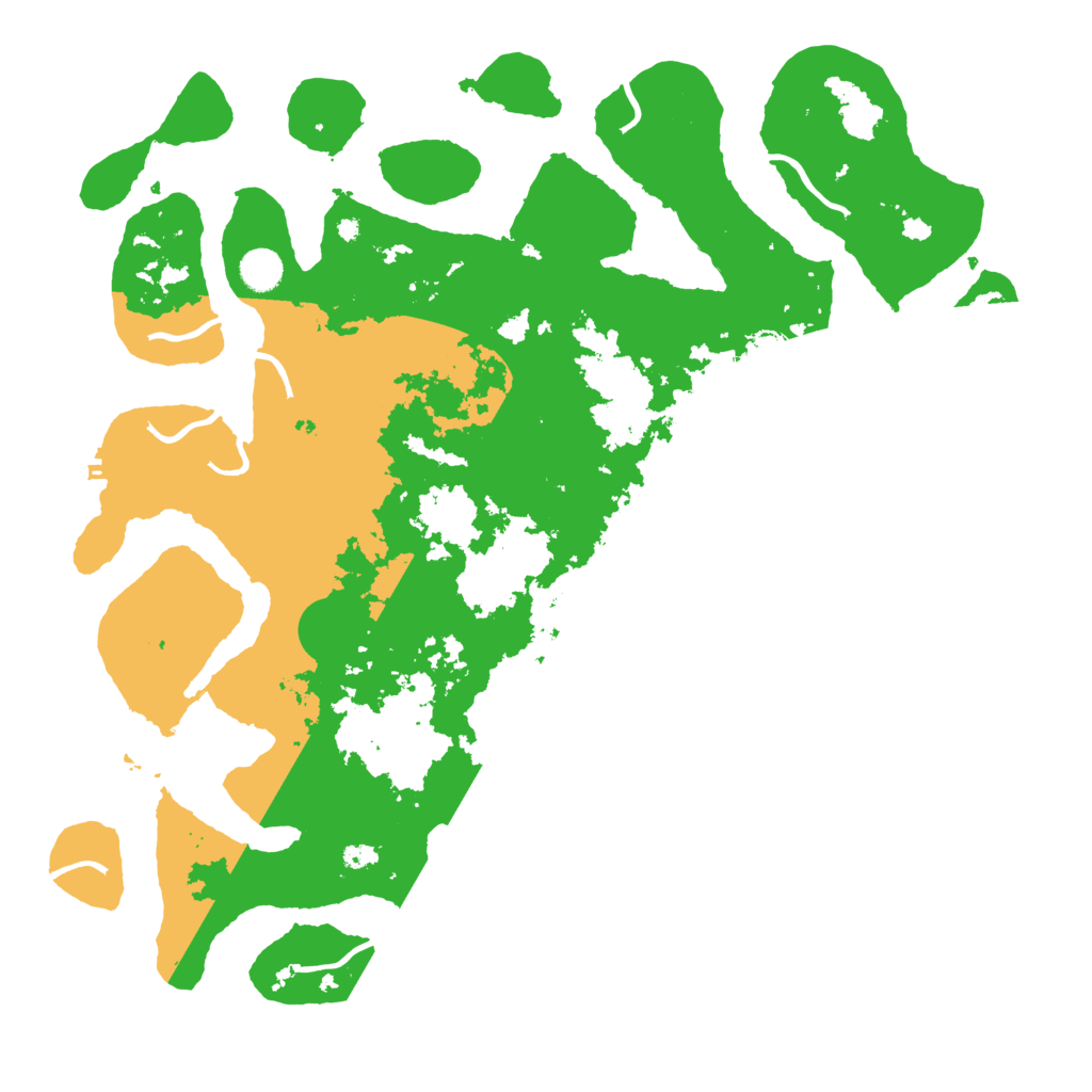 Biome Rust Map: Procedural Map, Size: 4500, Seed: 1850146