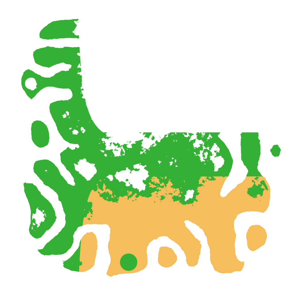 Biome Rust Map: Barren, Size: 4500, Seed: 1095568