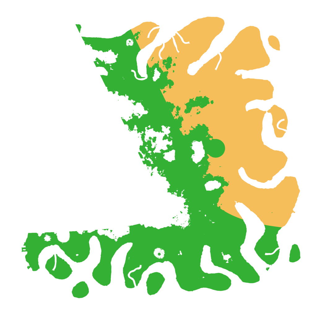 Biome Rust Map: Procedural Map, Size: 4500, Seed: 2634619